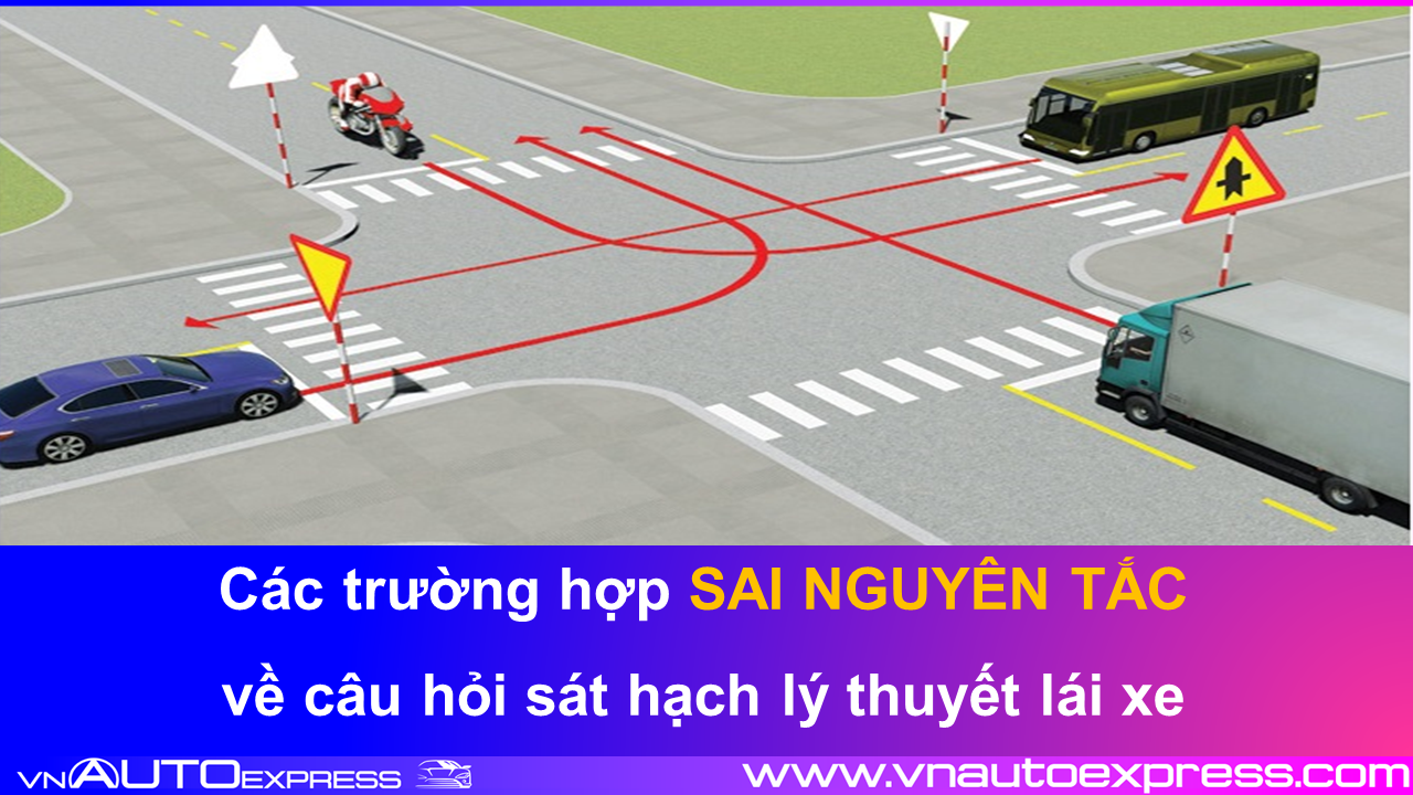 Liệu câu hỏi sát hạch lý thuyết lái xe có ĐÚNG quy định?